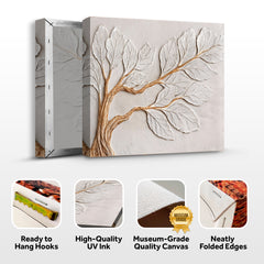 Calm In Ivory Clay Wall Art