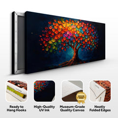 Rainbow Bloom Wall Art