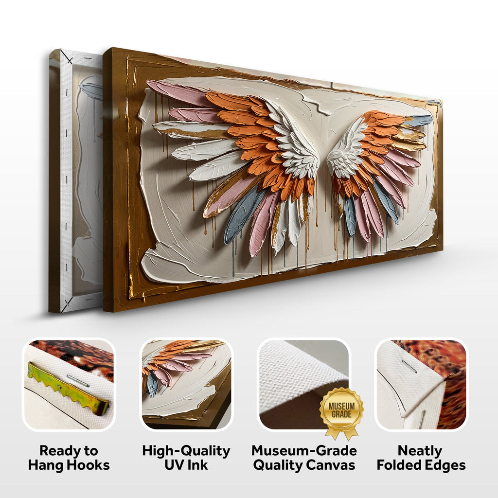Angelic Wings Wall Art