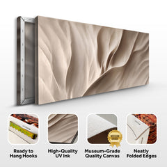 Soft Waves of Elegance Wall Art