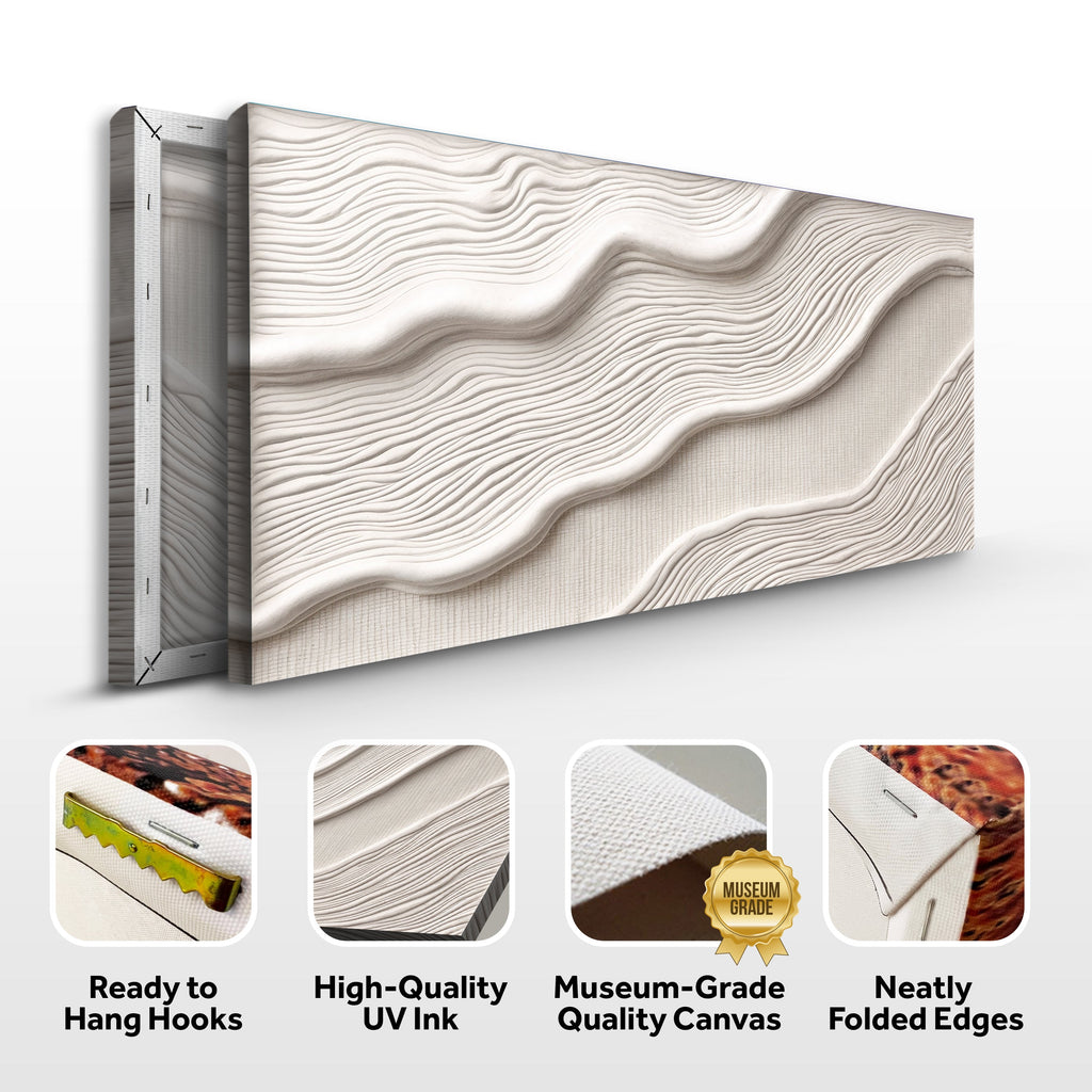 Ivory Abstract Wall Art II