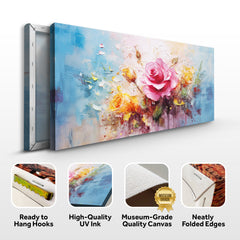 Rose Flower Wall Art
