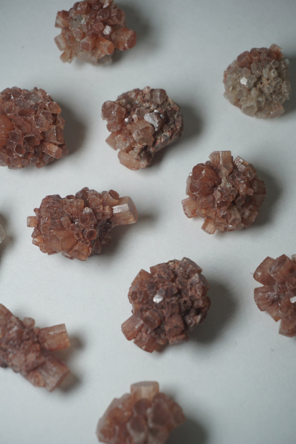 aragonite sputnik raw cluster