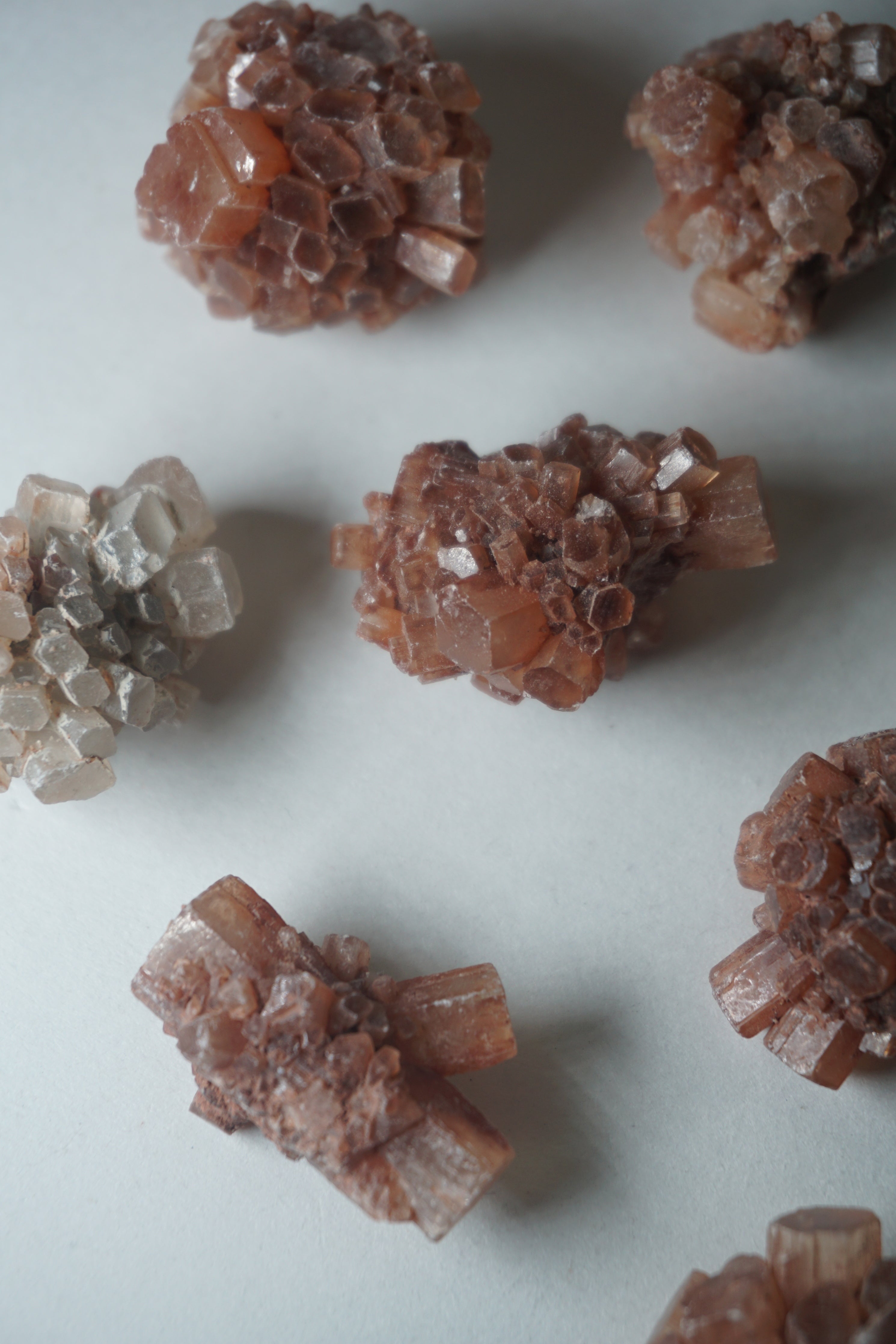 aragonite sputnik raw cluster