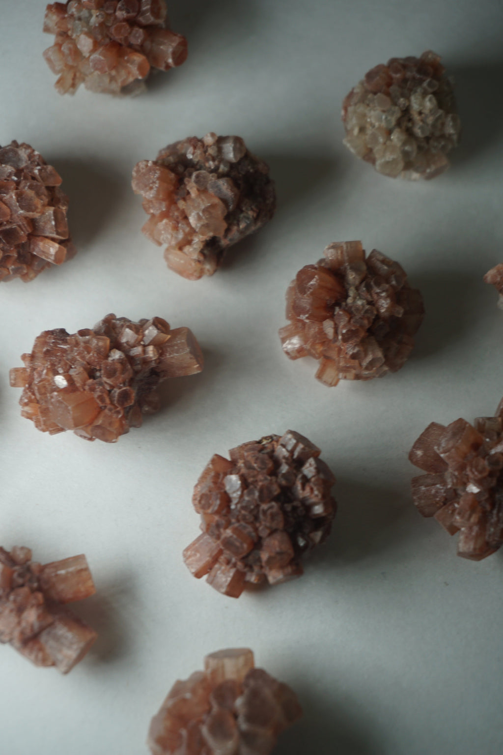 aragonite sputnik raw cluster