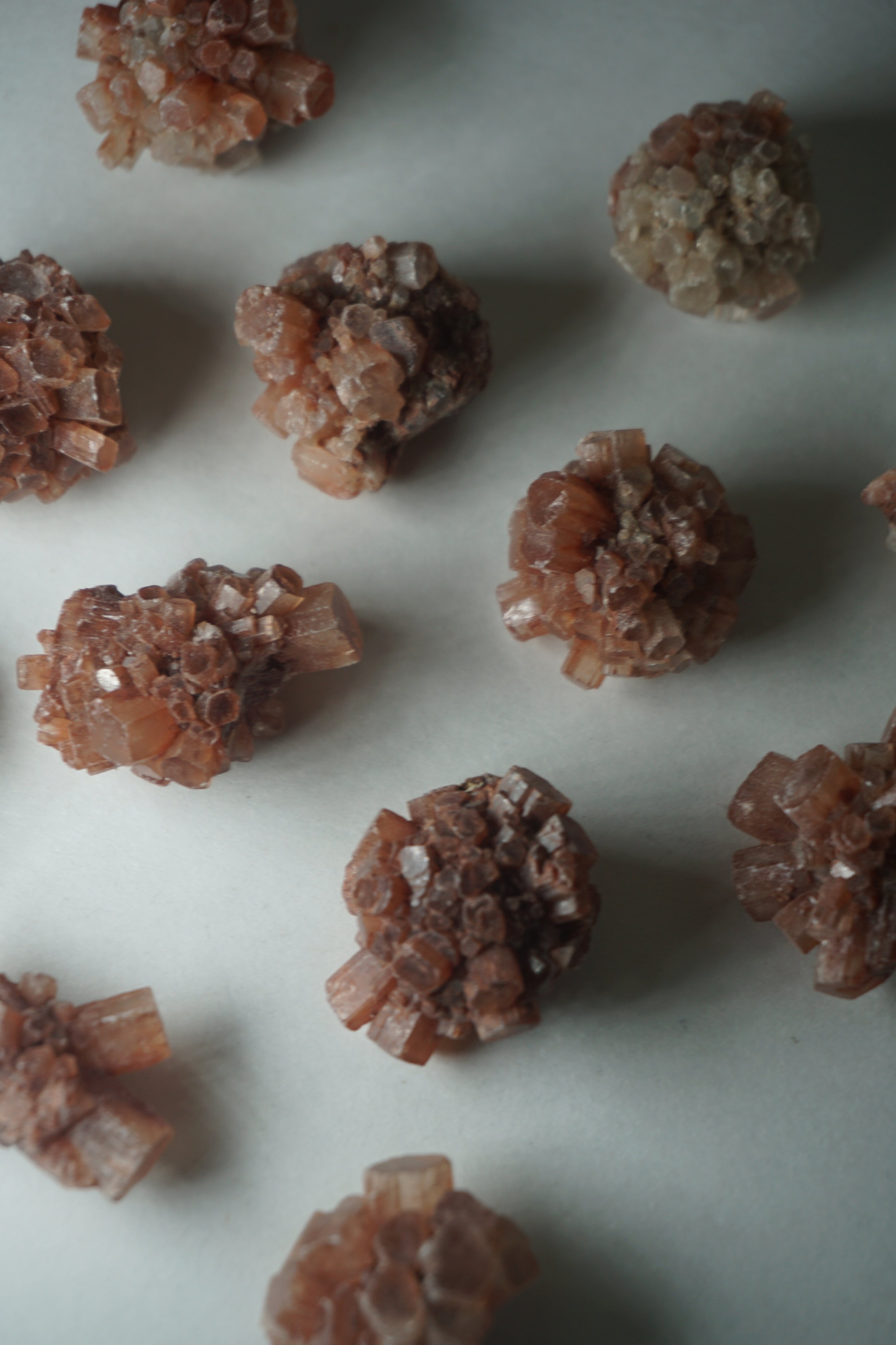 aragonite sputnik raw cluster