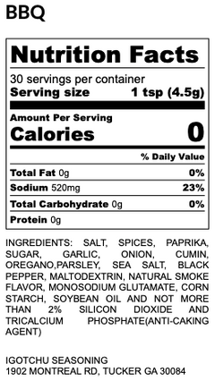Igotchu BBQ Seasoning