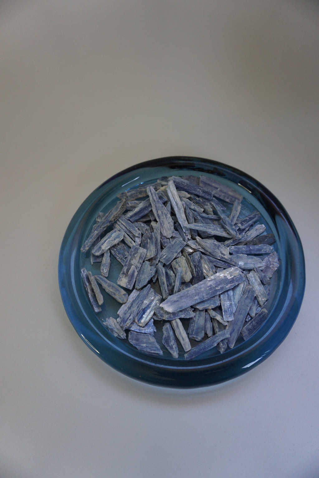 blue kyanite crystal blade raw chunk