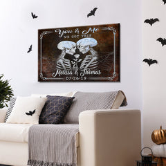 We Got This Skeleton Couple Sign IV