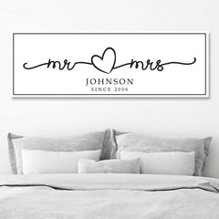 Mr. And Mrs. Sign
