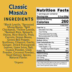 Classic Masala – Sprouted Power Bowl (6 Pack)