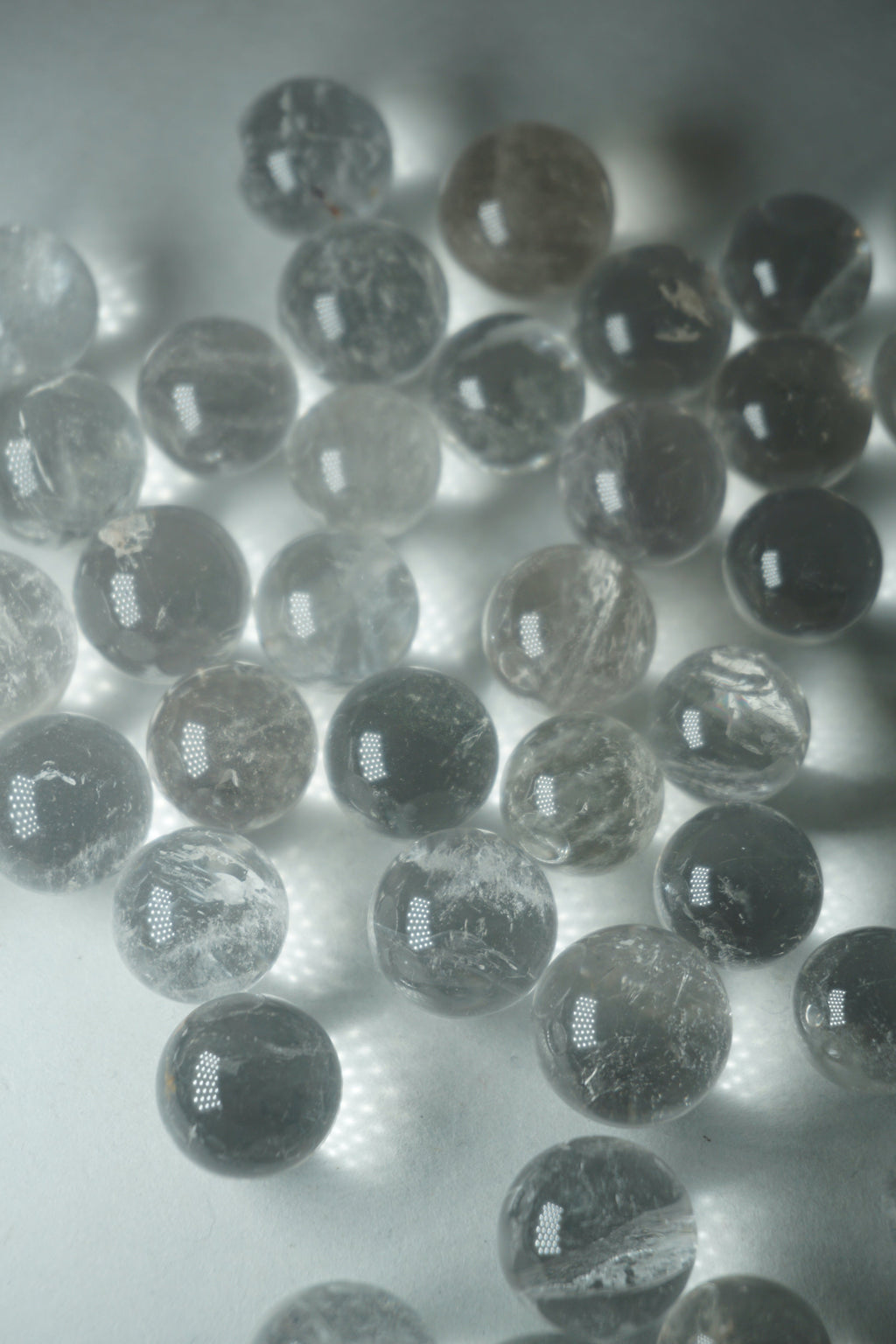 clear quartz crystal sphere