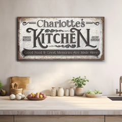 Custom Kitchen Sign II
