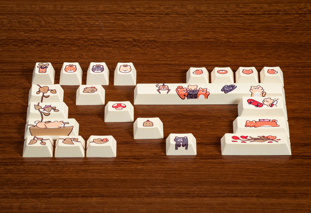 Pikarar x Hipyo Tech PBT Keycaps