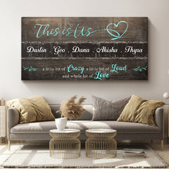 This is Us Family Sign
