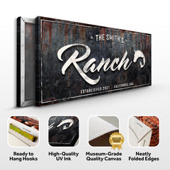 Family Ranch Sign