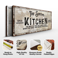 Family Kitchen Sign