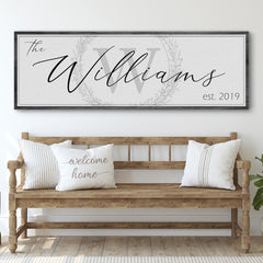 Family Sign XVII