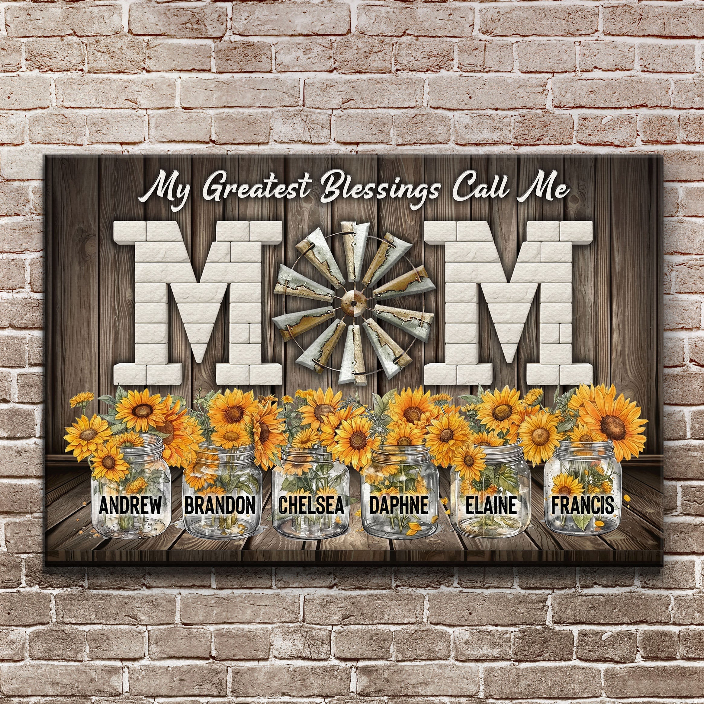 Mother's Day My Greatest Blessings Call Me Mom