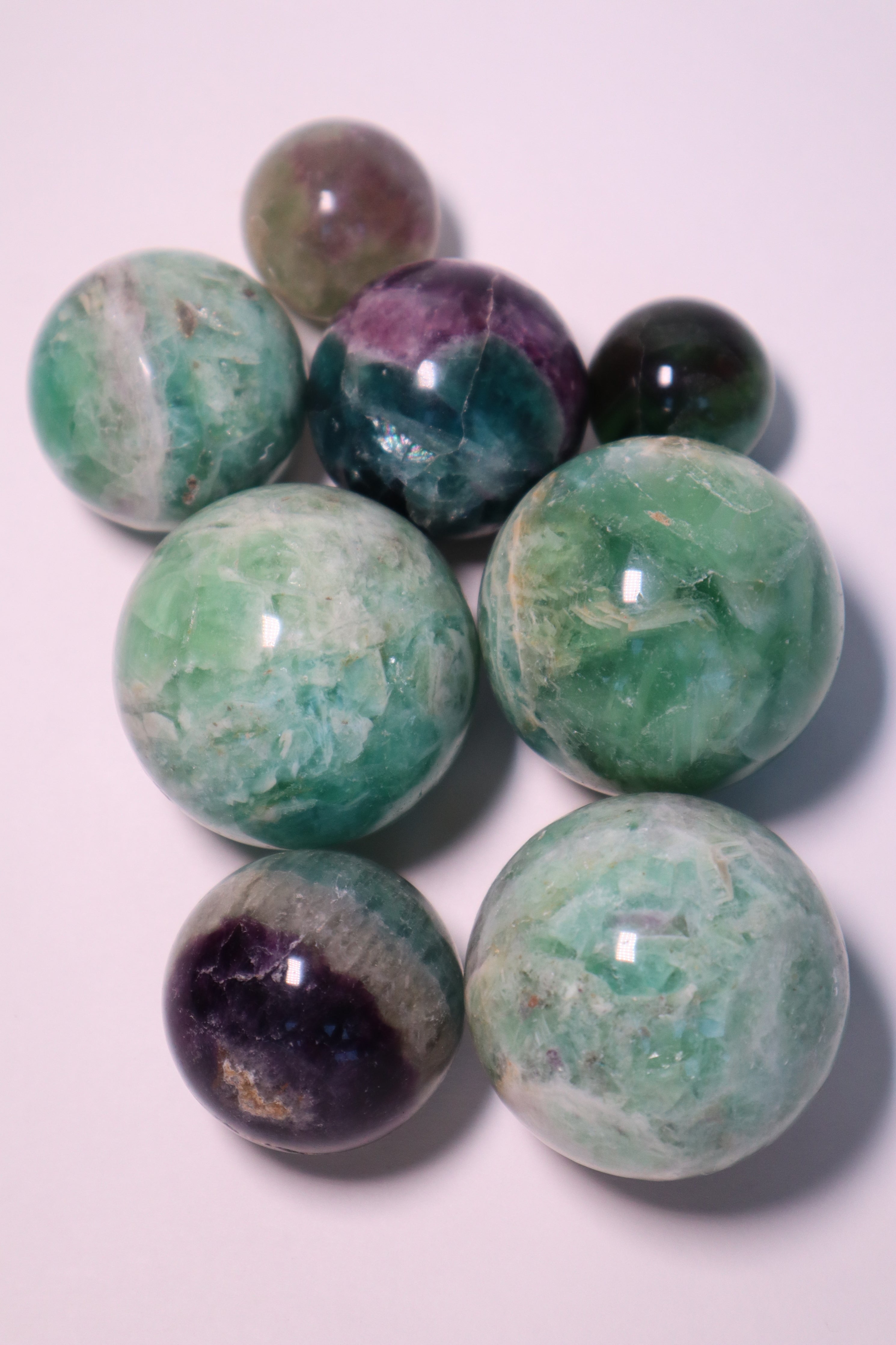 fluorite crystal sphere