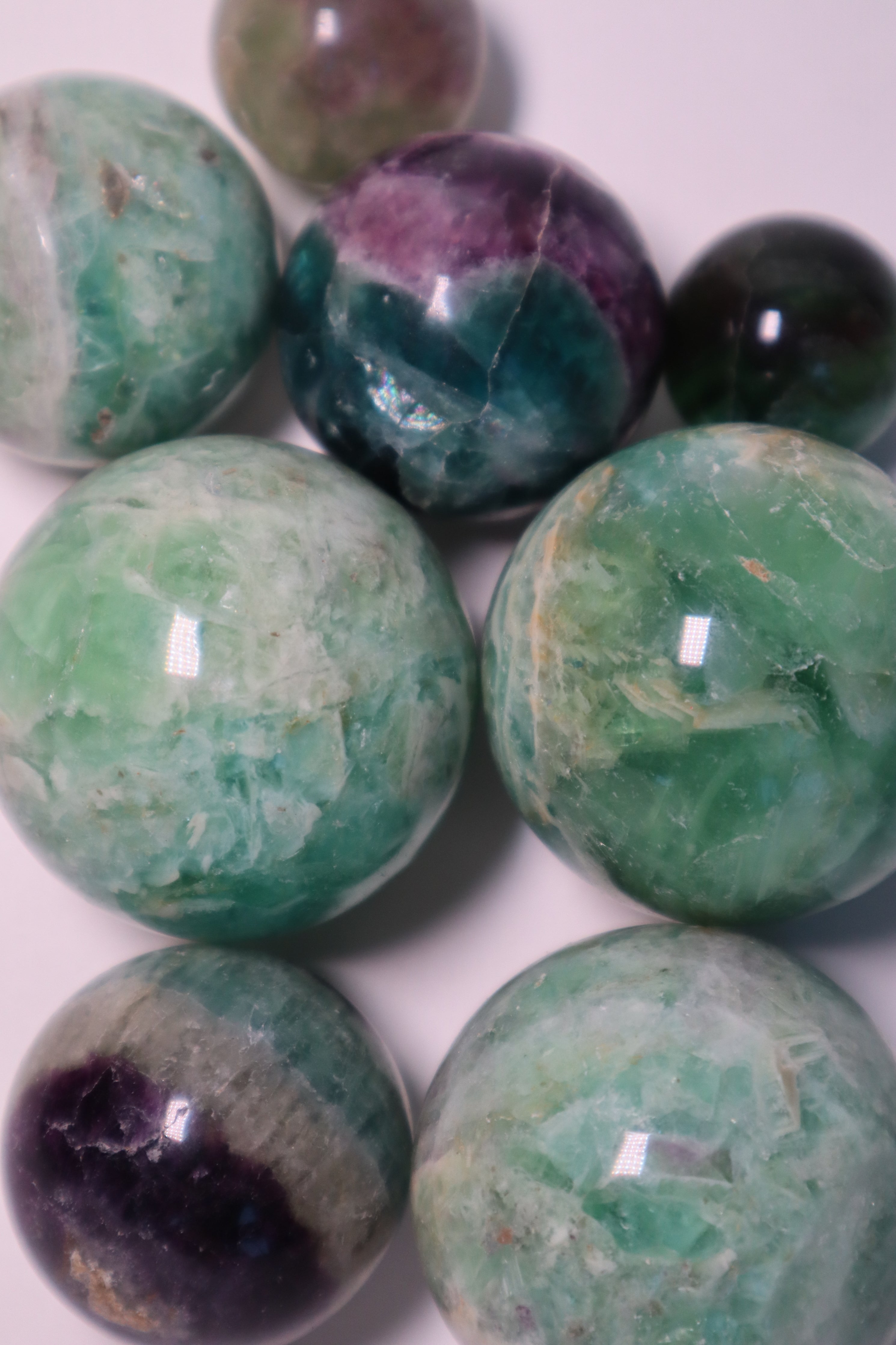 fluorite crystal sphere