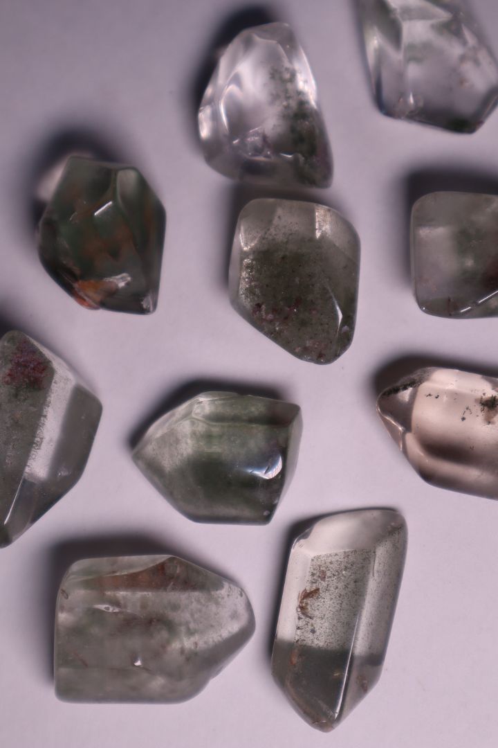 lodolite | garden quartz crystal free form