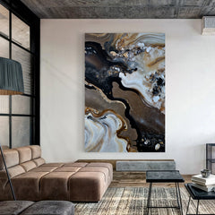 Canvas Print: "Geode Whispers II"