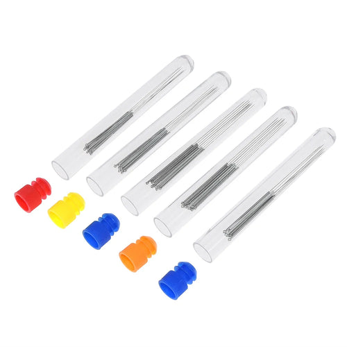 10-Pack Stainless Steel 3D Printer Nozzle Cleaning Needles — 0.2–0.8mm (0.008–0.032 in)