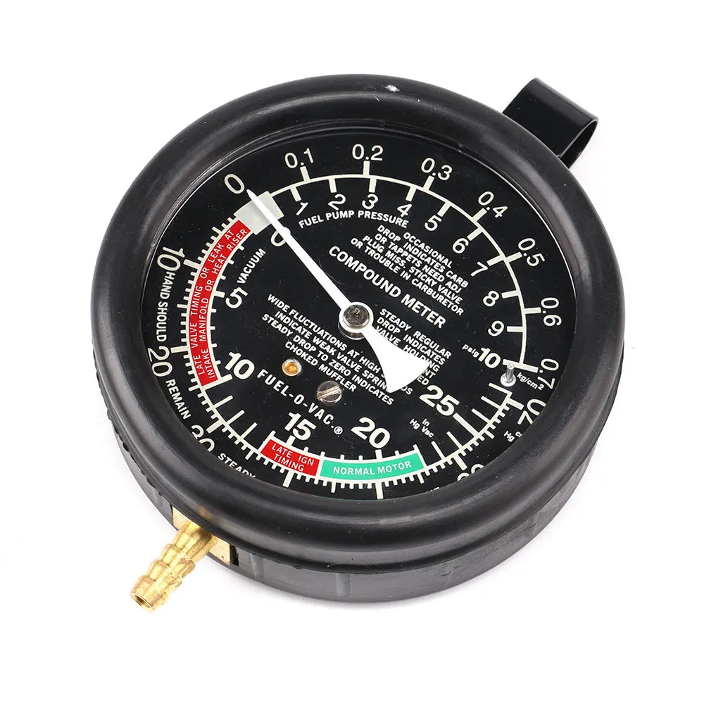 Fuel Pump Pressure and Vacuum Gauge Test Kit – Automotive Diagnostic Gauge Set