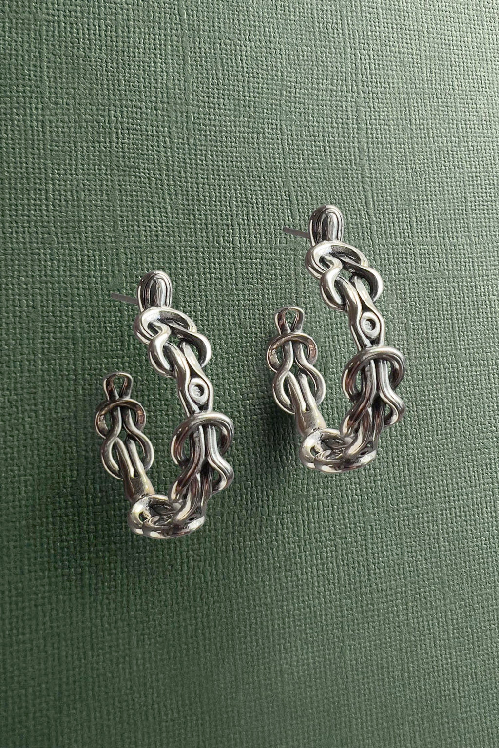 Hecate Hoops Sterling Silver