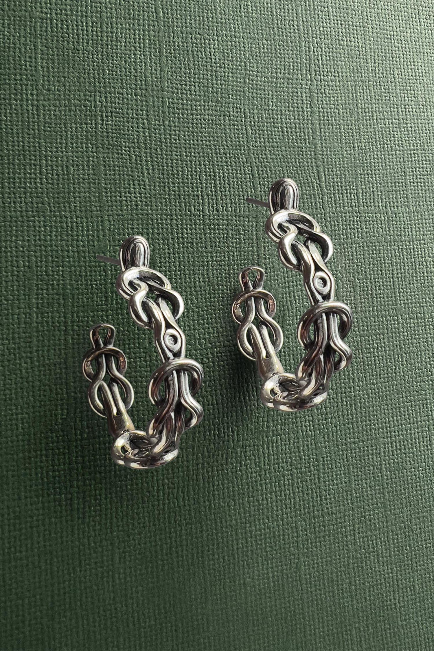 Hecate Hoops Sterling Silver