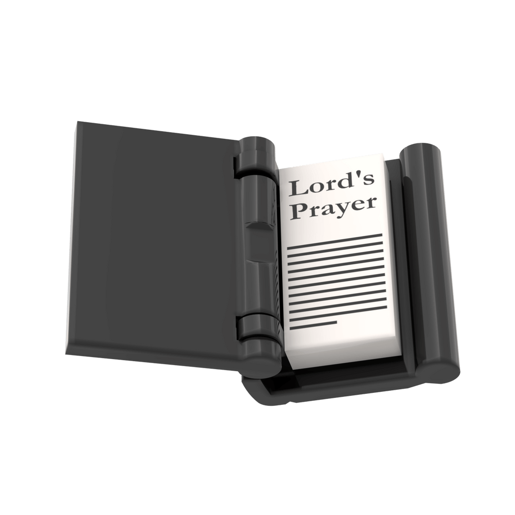 Holy Bible - Minifig Accessory - Custom Printed - Made using LEGO® Parts