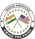 Indian-American Sticker: "Twice the Pride"