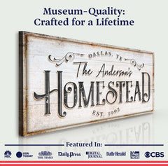Homestead Sign VII