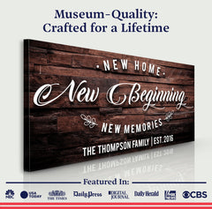 New Home Sign III
