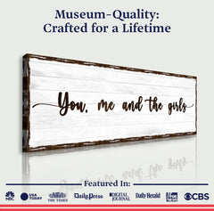 You, Me, And The Girls Sign