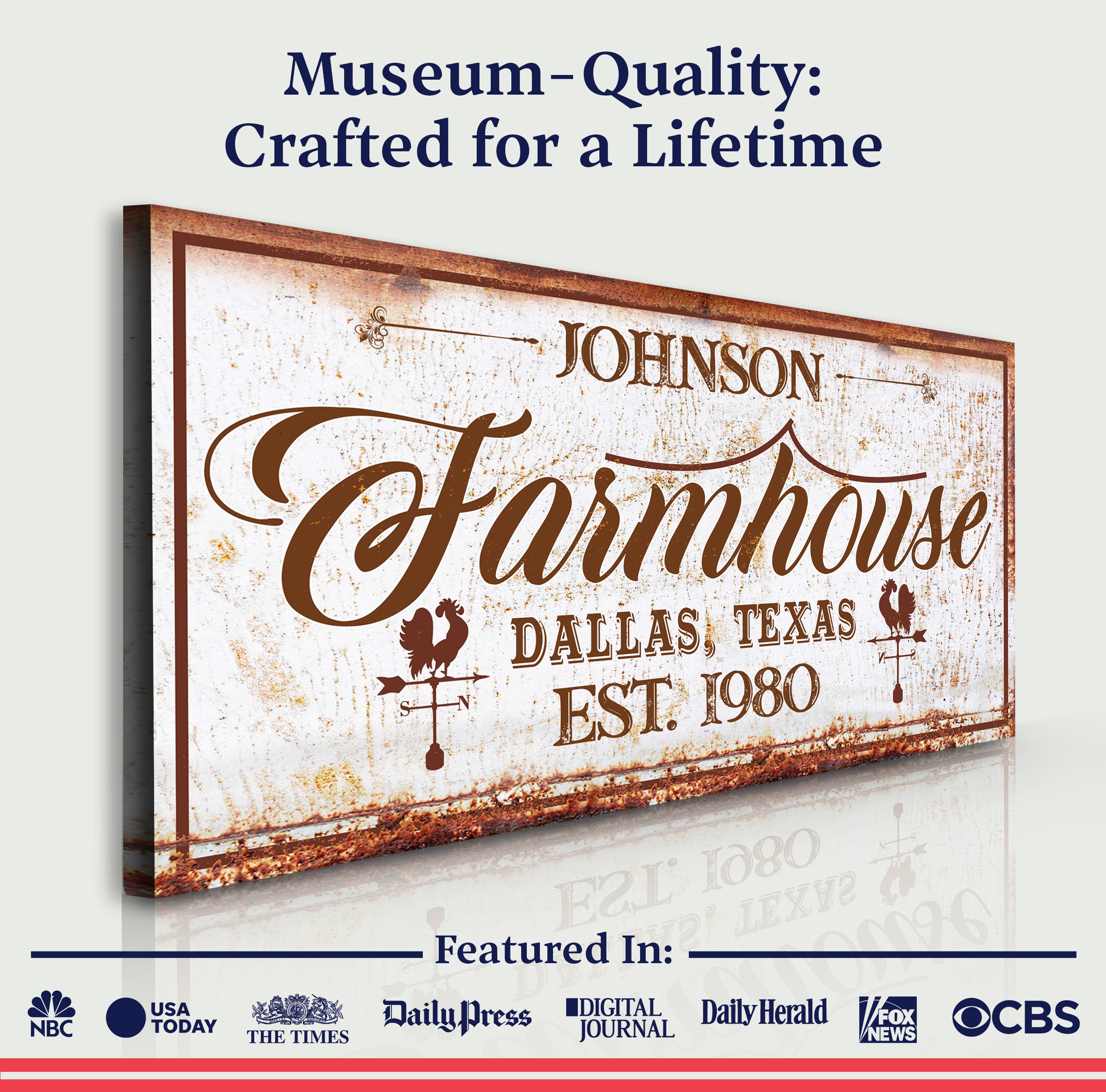 Farmhouse Sign III