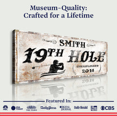 19th Hole Sign