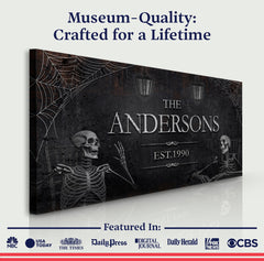Personalized Gothic Sign VI