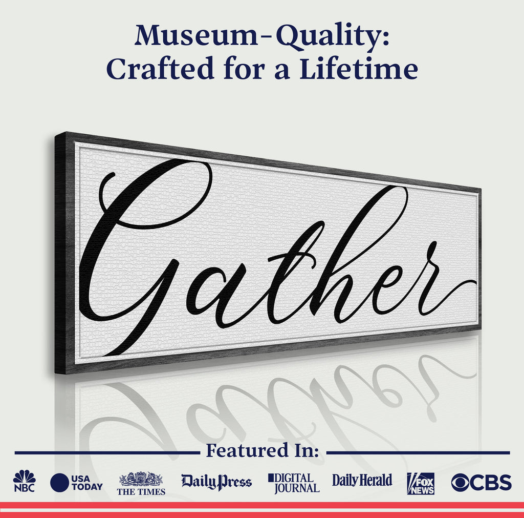 Gather Sign X
