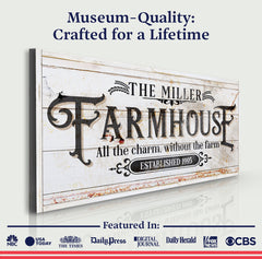 Personalized Farmhouse Sign II