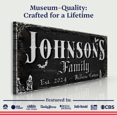 Personalized Gothic Sign V
