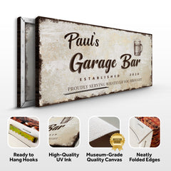 Garage Bar Sign VIII