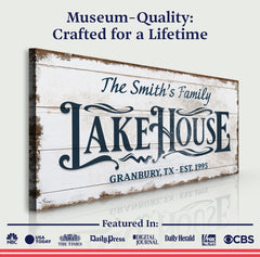 Lake House Sign VII