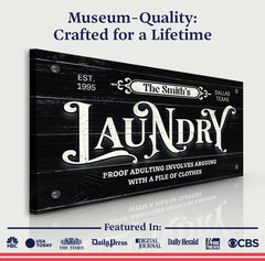 Laundry Room Sign VII