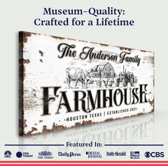 Personalized Farmhouse Sign III