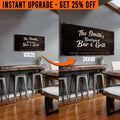 Upgrade Your 'Backyard Bar And Grill' (Style 2) Canvas To 24x48 Inches (Free Shipping)