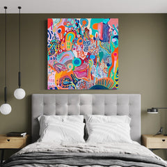 Canvas Print: "Kaleidoscopic Voyage II"