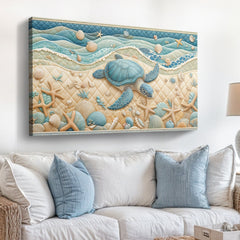 3D Coastal Wall Art IV