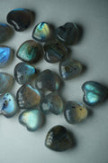 labradorite crystal heart